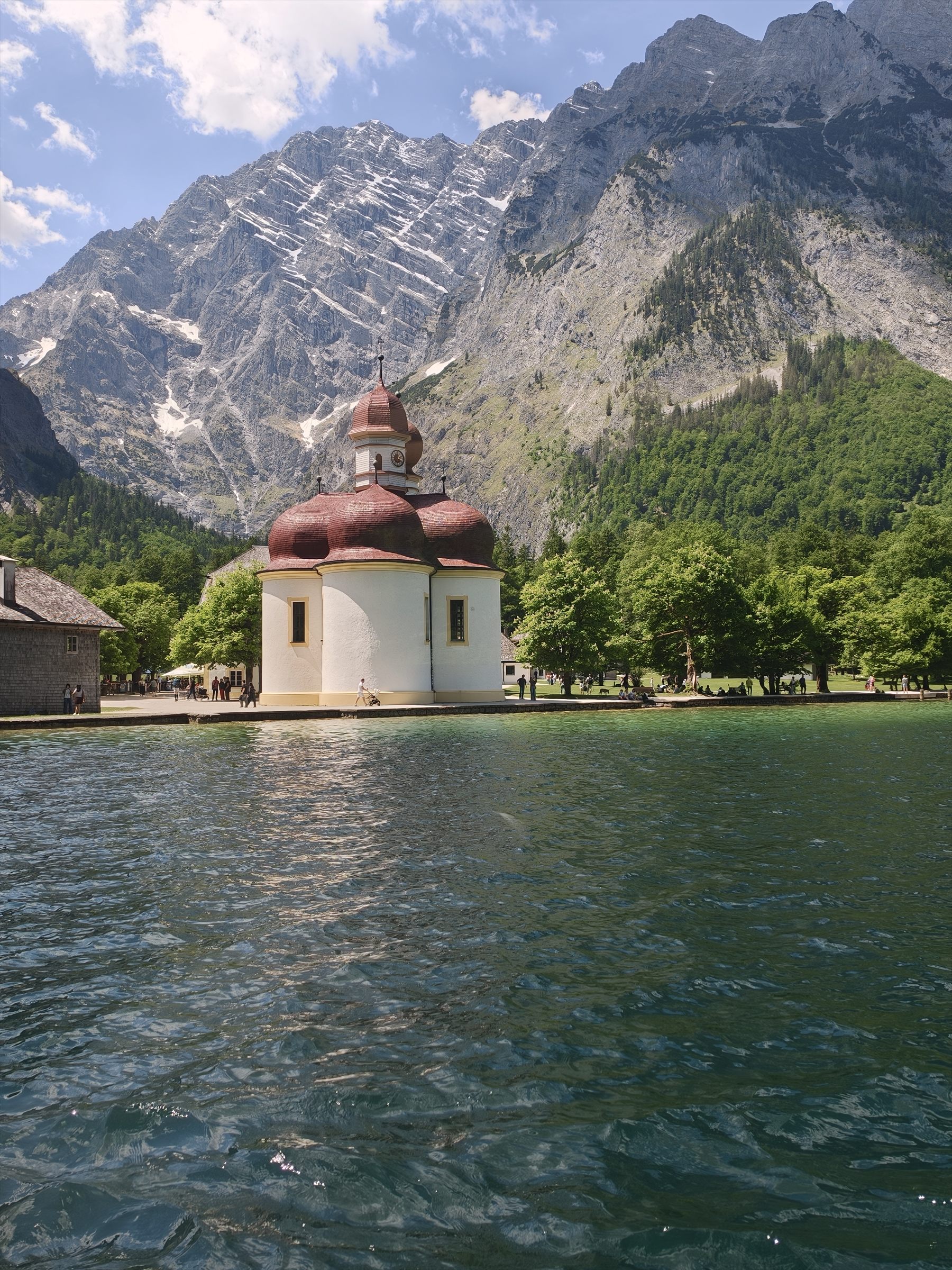 The boat to St. Bartholomä