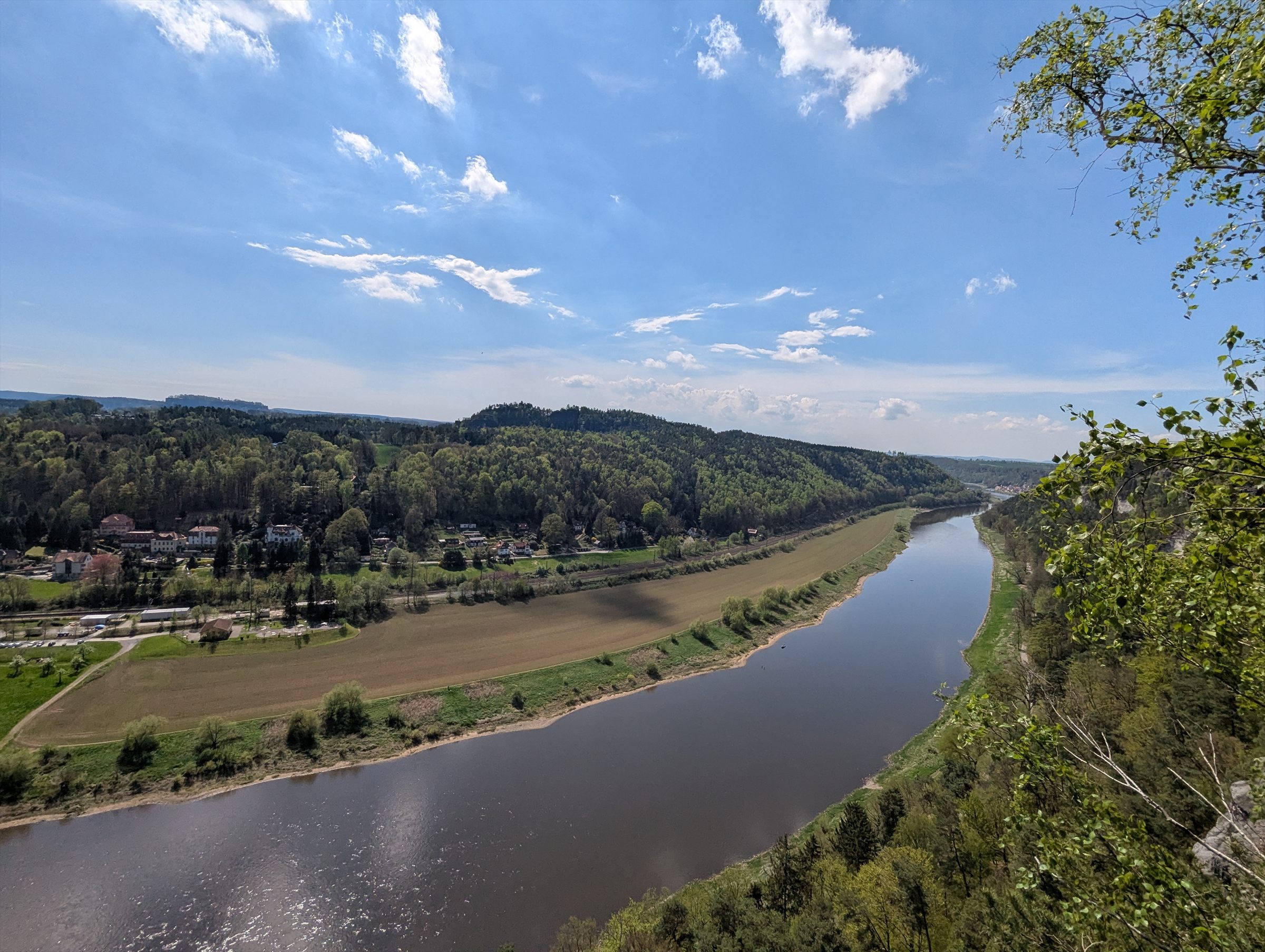 The valley from the trail
