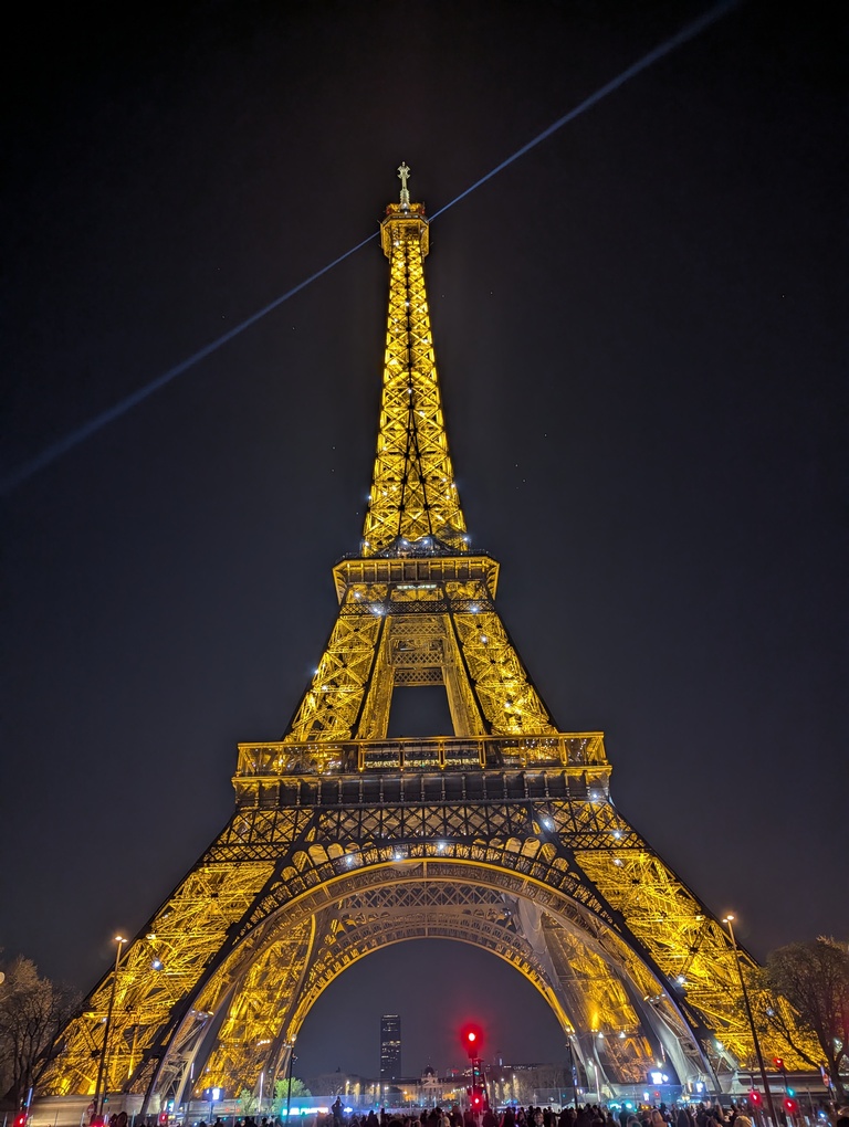 Eiffel Tower at Night
