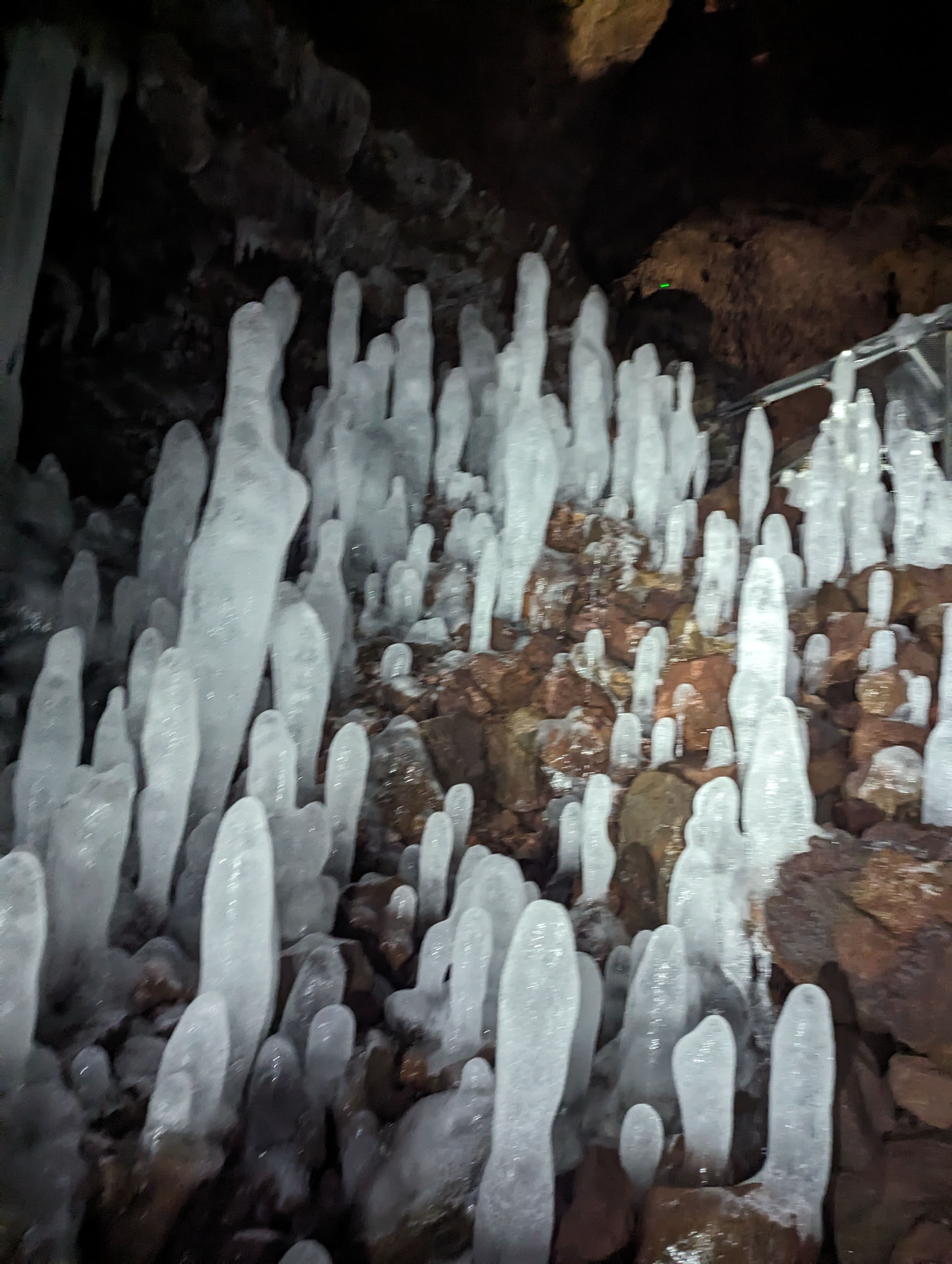 Vidgelmir lava cave interior