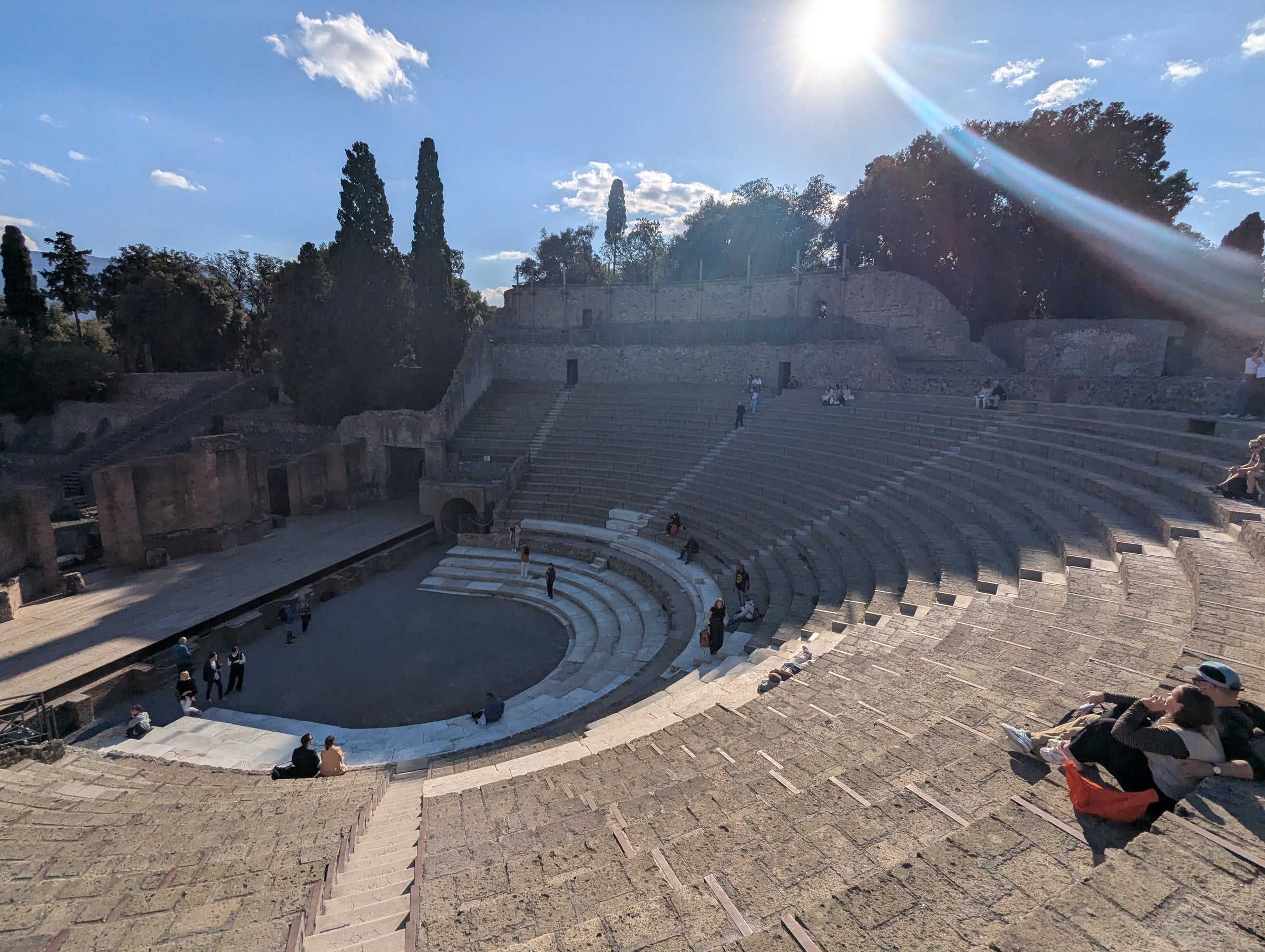 Ruins of ancient Pompeii