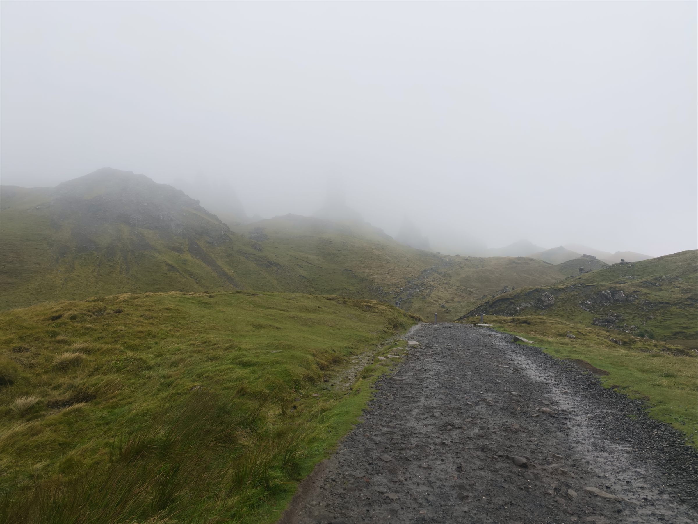 The road to Camusdarach